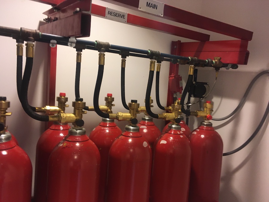 Automatic Gas Fire Extinguishing System Photo